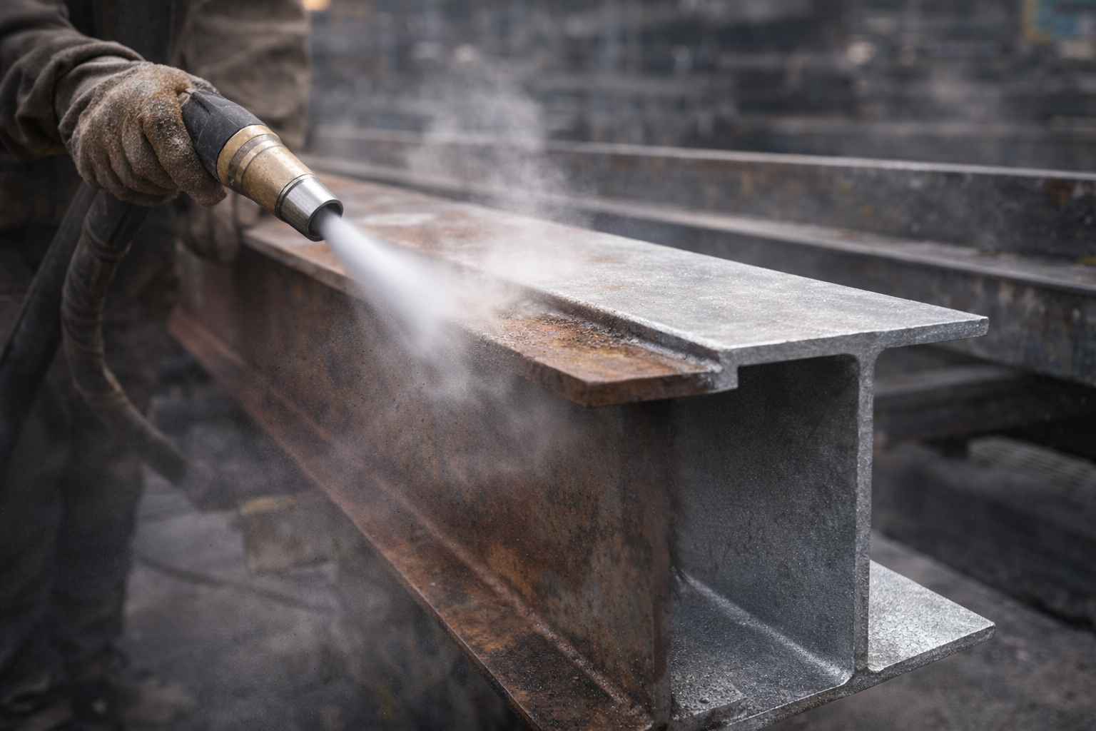 Пескоструйная очистка