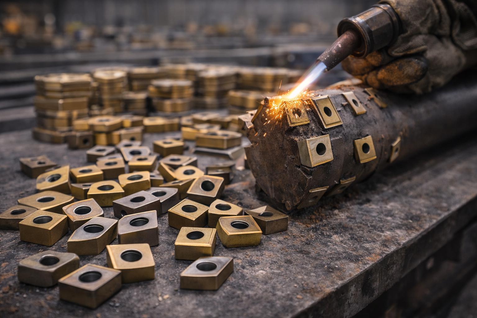 Производство напайных пластин